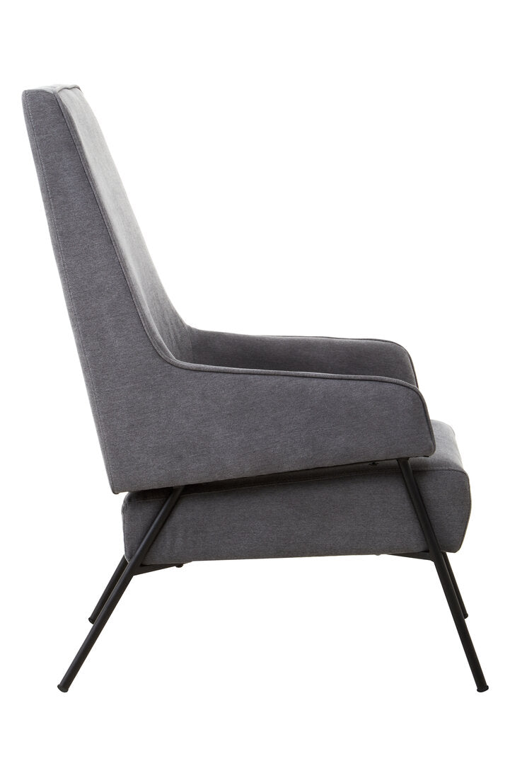 Darlisse Ash Velvet Chair