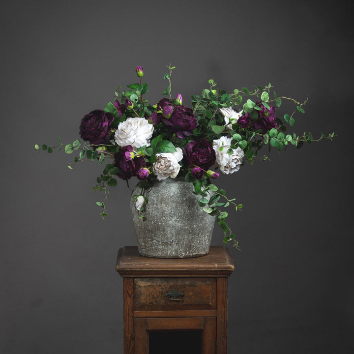 Aged-Stone-Ceramic-Vase