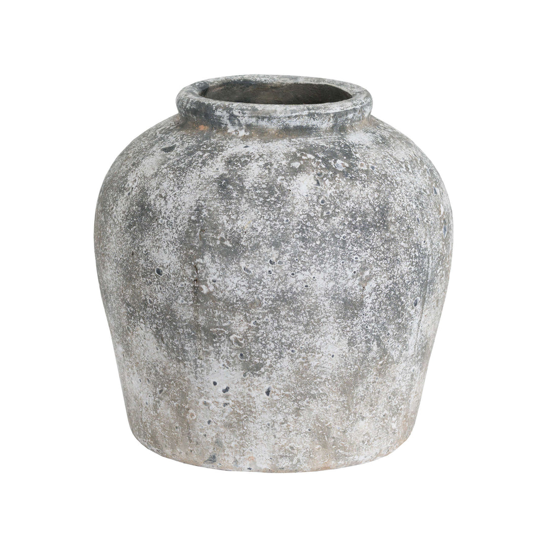 Aged-Stone-Ceramic-Vase
