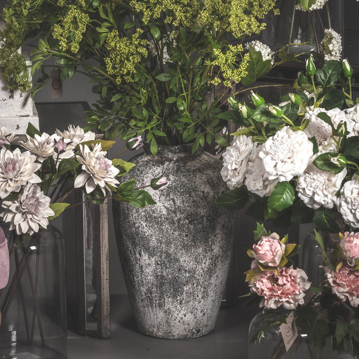 Aged-Stone-Tall-Ceramic-Vase