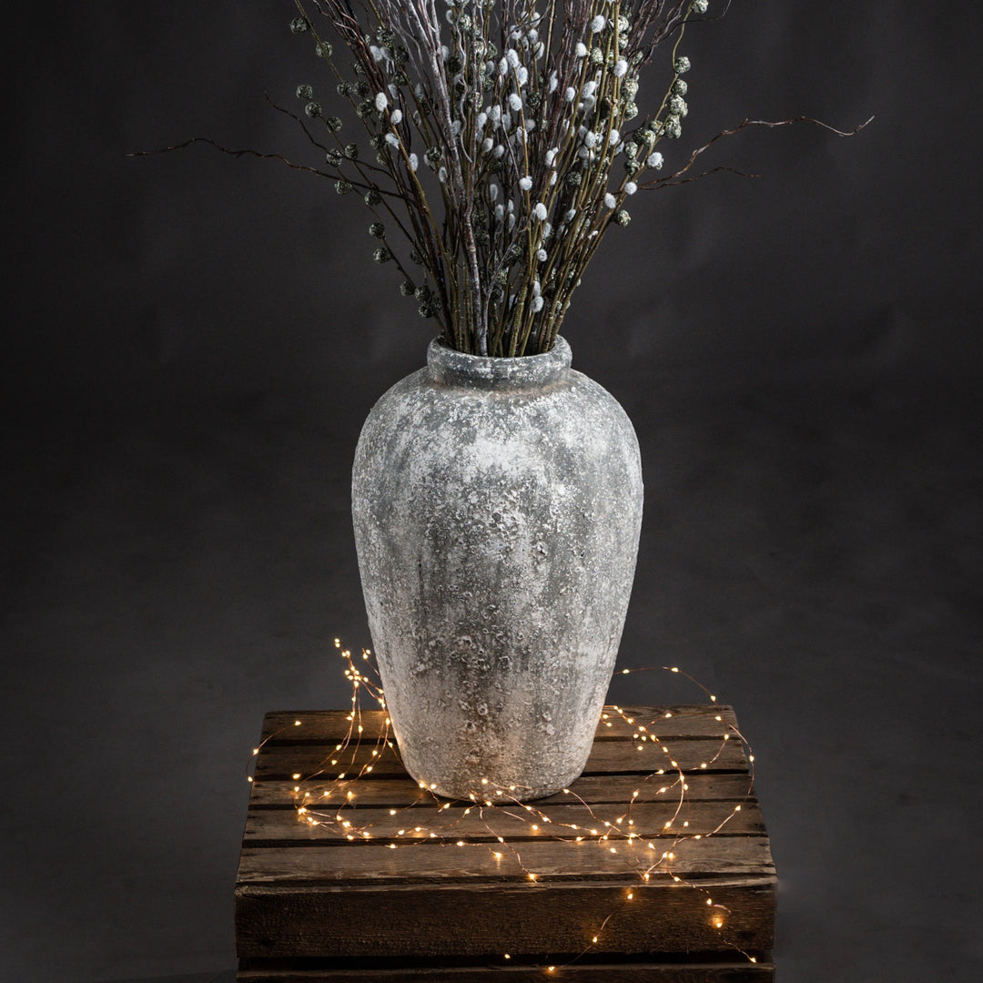 Aged-Stone-Tall-Ceramic-Vase