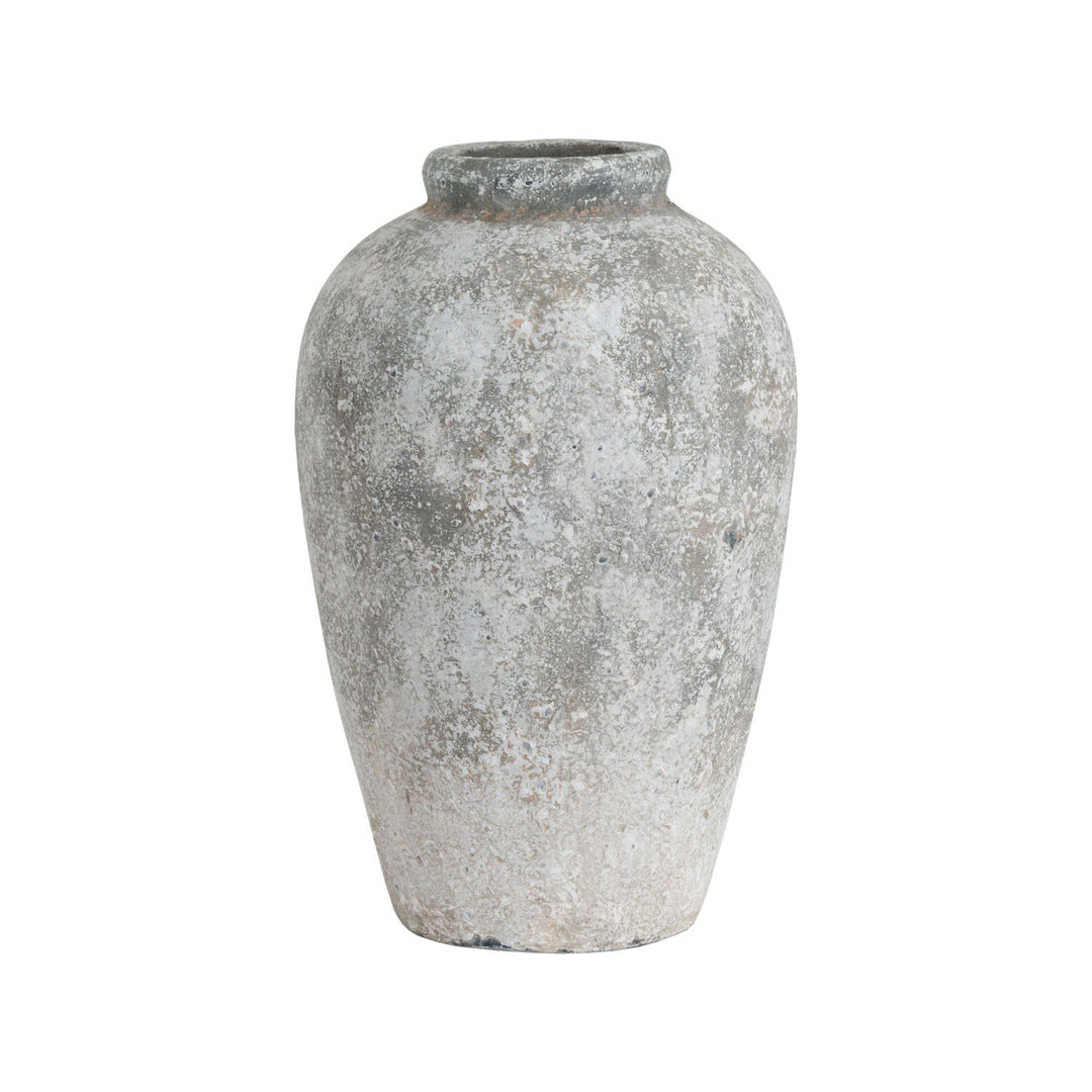 Aged-Stone-Tall-Ceramic-Vase