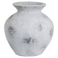 Downton Antique White Large Decorative Vase