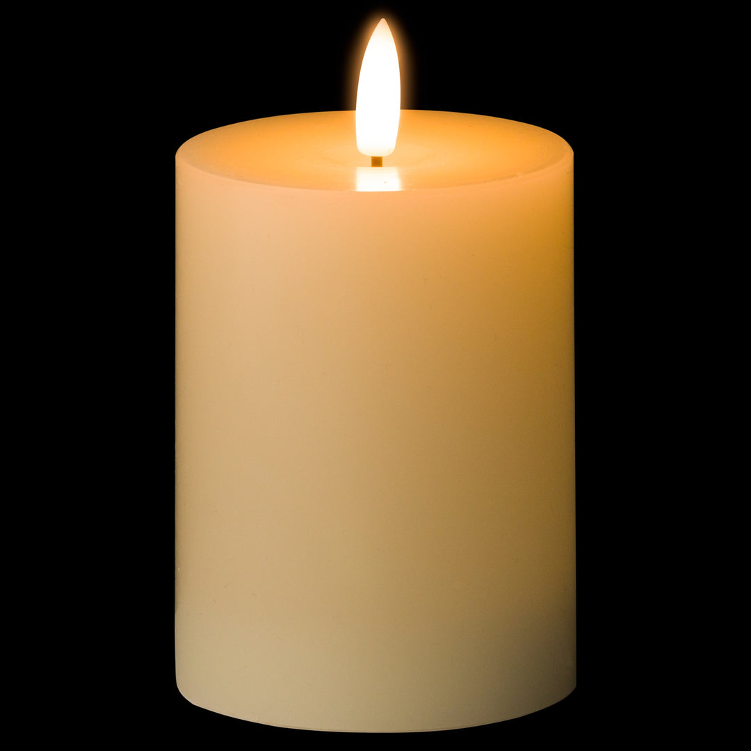 The Perfect Little Glow: Natural Glow LED Cream Wax Candle