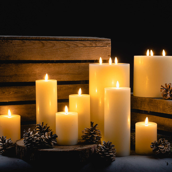 The Perfect Little Glow: Natural Glow LED Cream Wax Candle