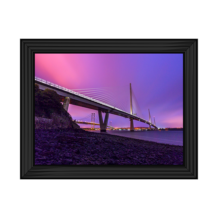 CY014 Queensferry Crossing in the evening