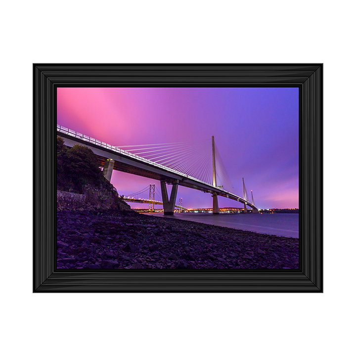 CY014 Queensferry Crossing in the evening
