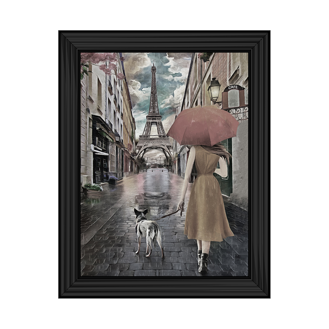 FG387 A rainy day in Paris