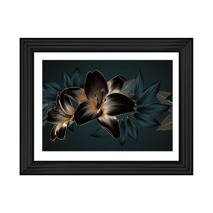 FL240 Black beauty flower II