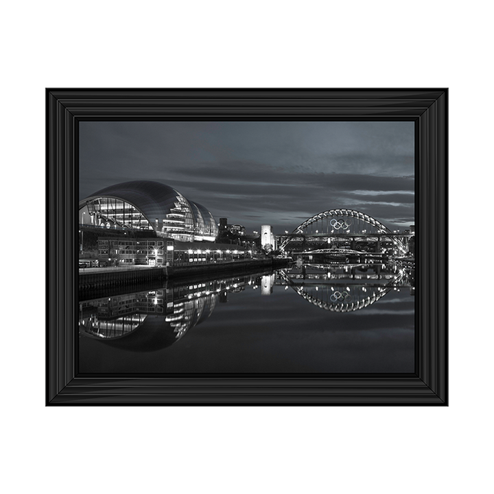 CY070 The Sage Gateshead and the Tyne bridge, Newcastle Upon Tyne I