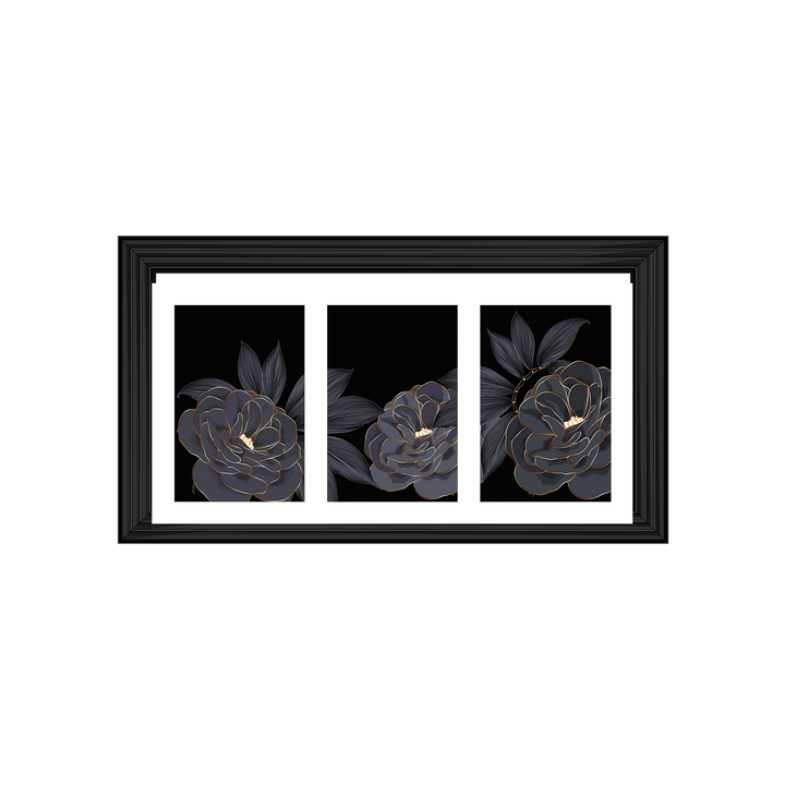 FL241 Black Beauty Flower I