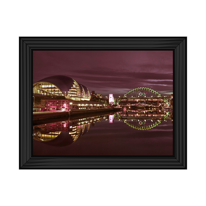 CY071 The Sage Gateshead and the Tyne bridge, Newcastle Upon Tyne II