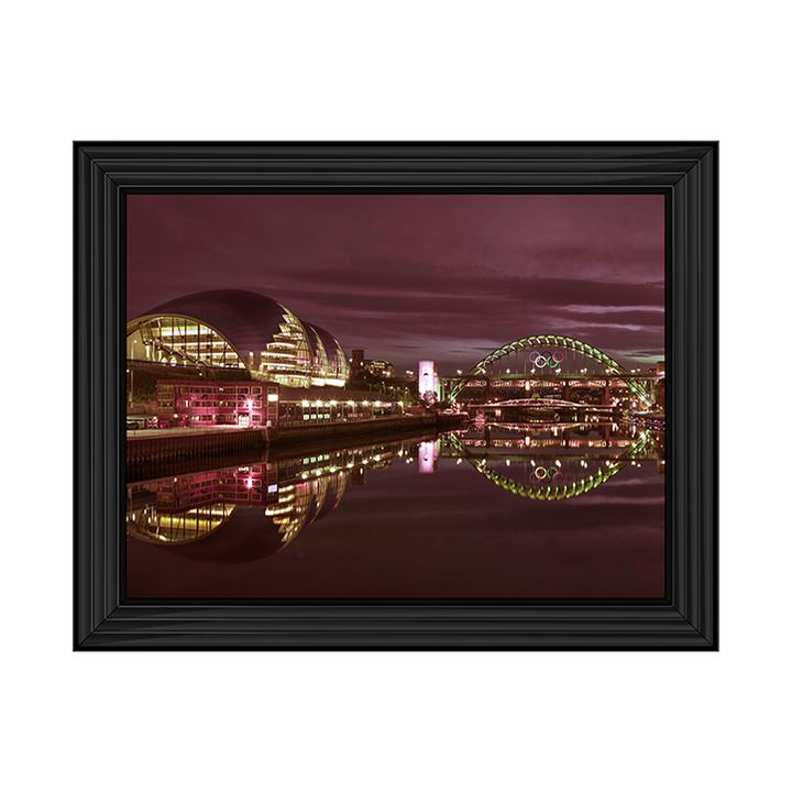 CY071 The Sage Gateshead and the Tyne bridge, Newcastle Upon Tyne II