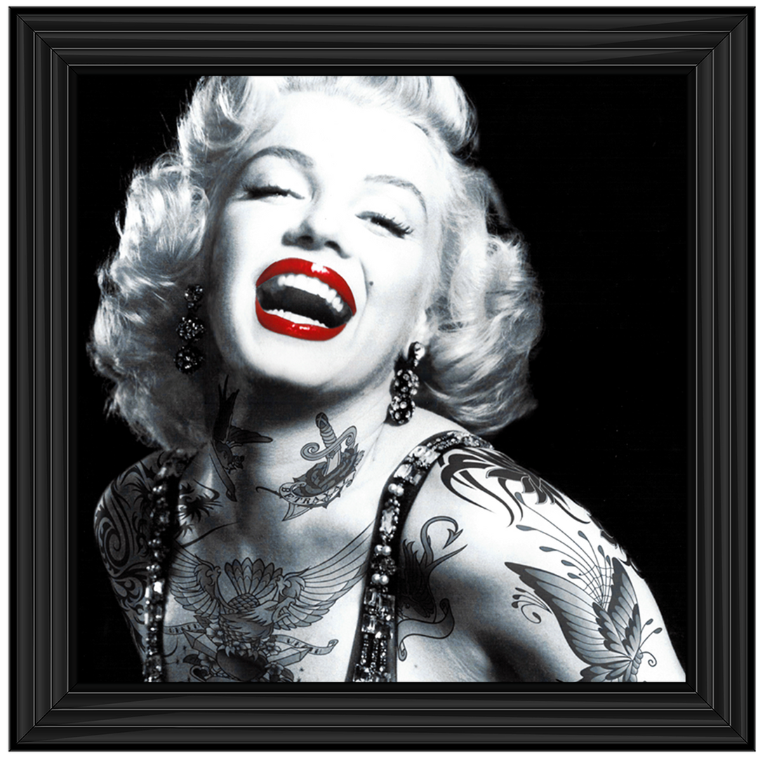Tattooed Marilyn Monroe