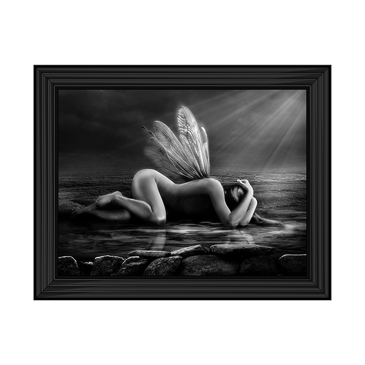 Ocean Fairy, Black and white