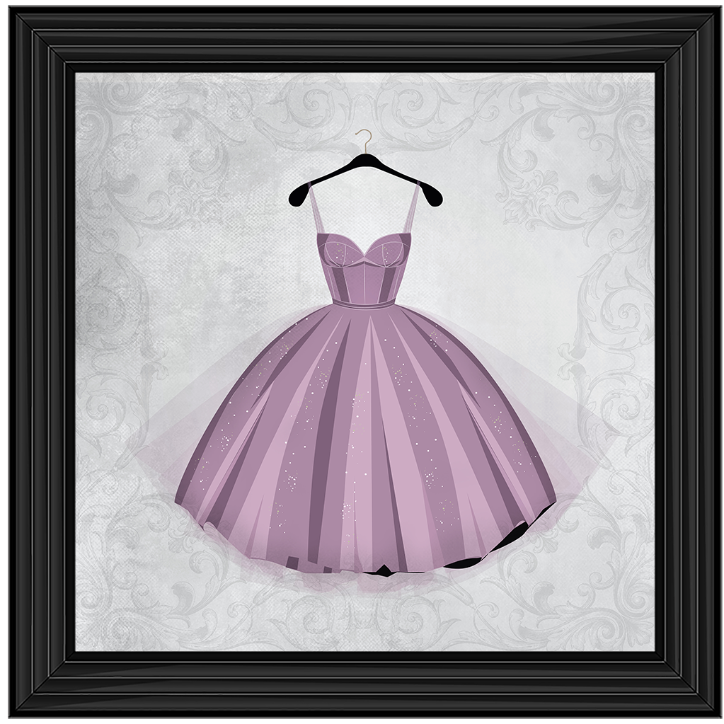 FS117 Pink Dress shimmer