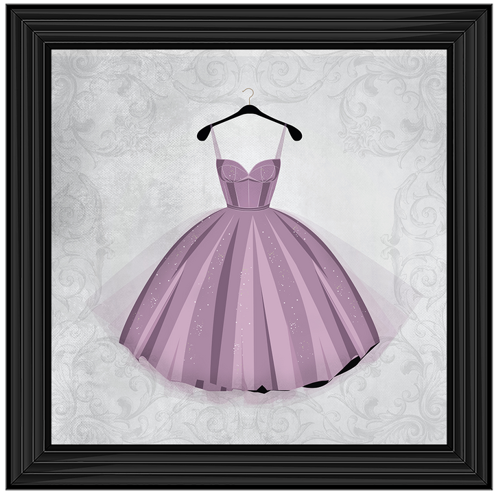 FS117 Pink Dress shimmer