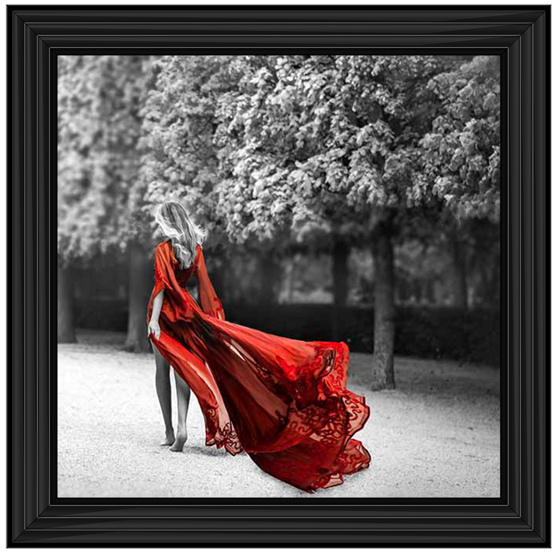 Red Elegant Walk