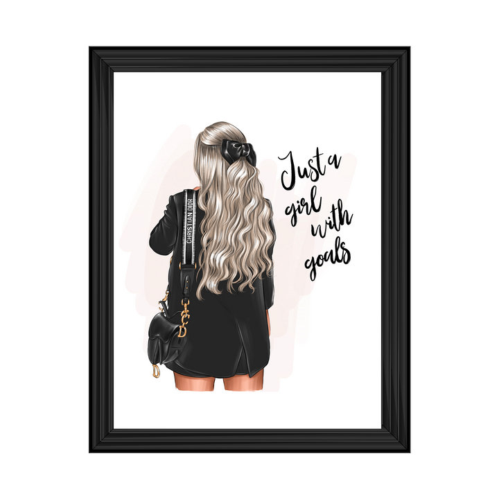 Girl with goals