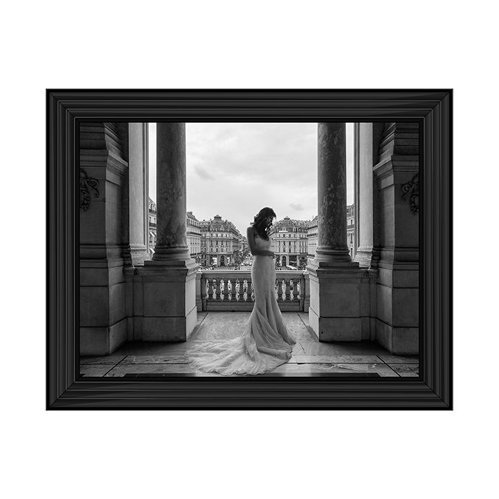FG004 Balcony on a boulevard, Paris