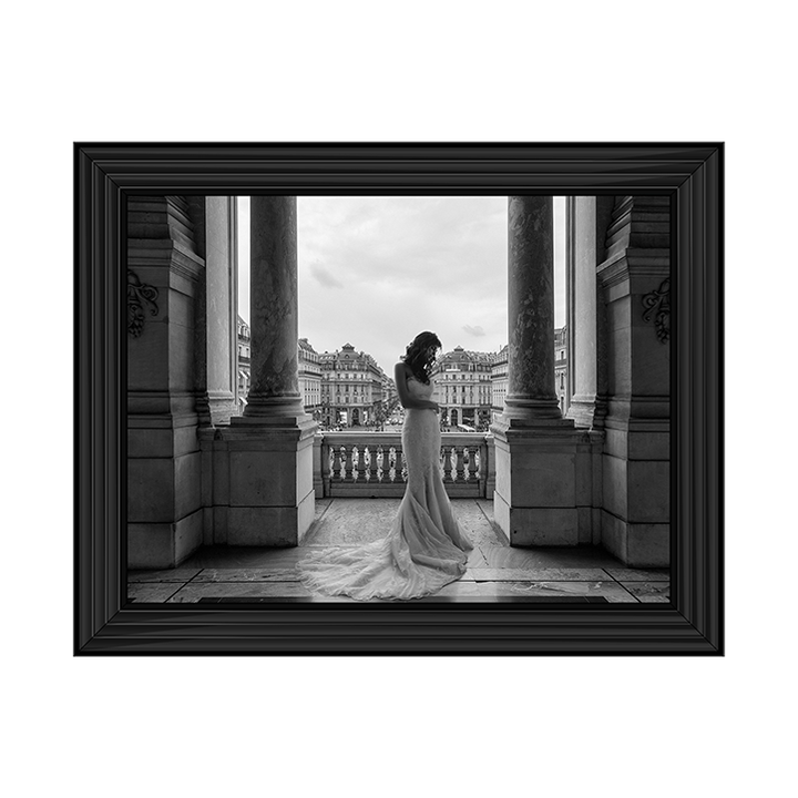 FG004 Balcony on a boulevard, Paris