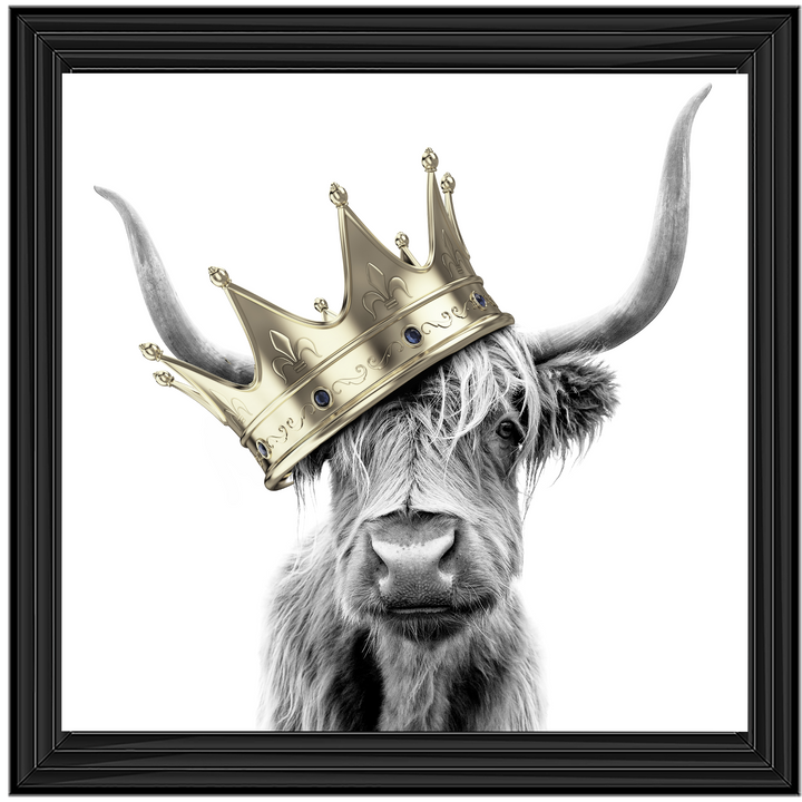 AN347 Crowned Cow Gold