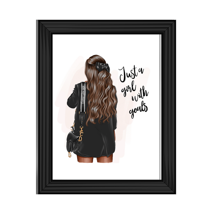 Copy of Girl with goals (Brunette)