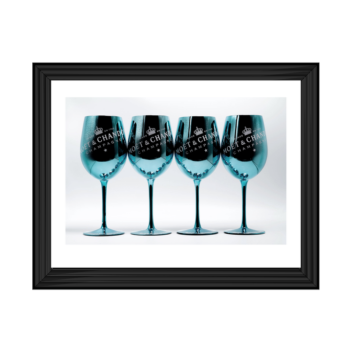Moet Glasses - Sky Blue