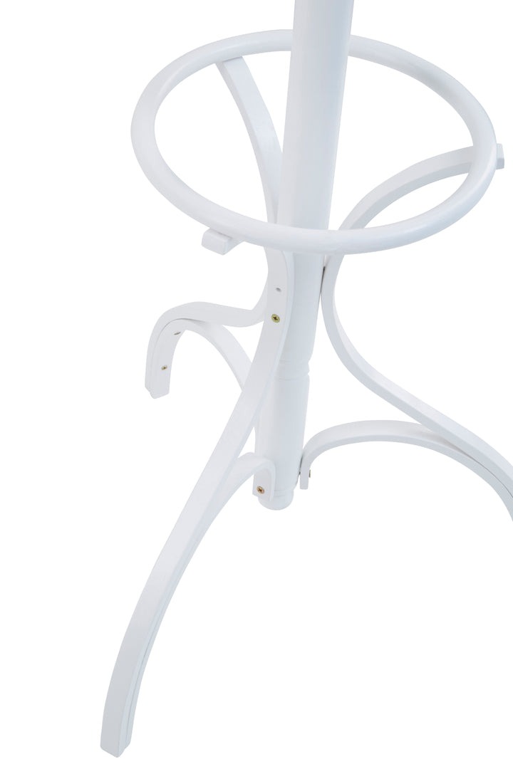 Kennedy Tall White Freestanding Coat Rack