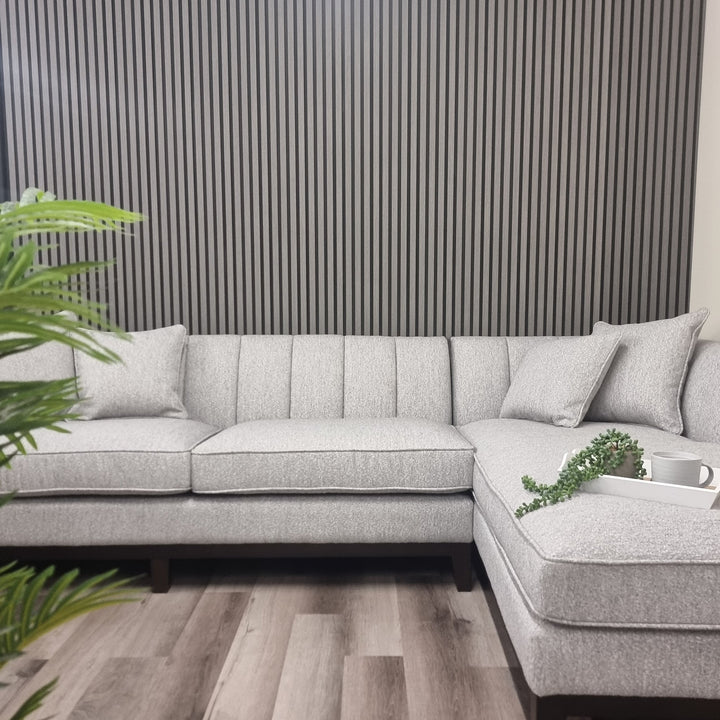 WPC Wood Effect Slatted Wall Panels  - (Set of 4)