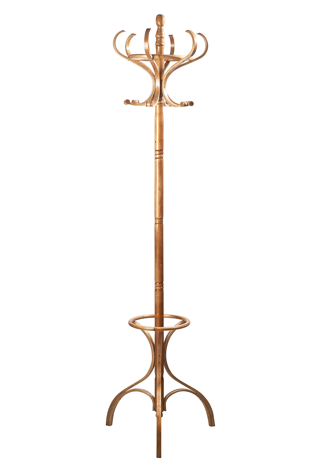 Kennedy Oak Wood Floor Coat Stand