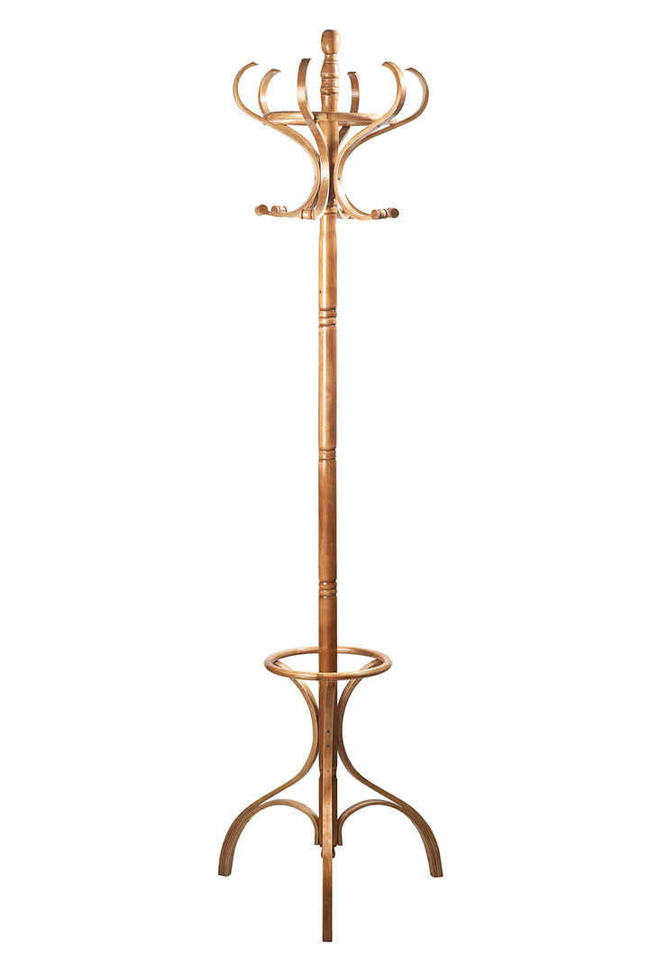 Kennedy Oak Wood Floor Coat Stand