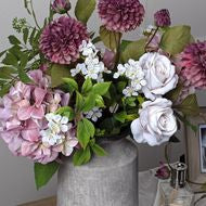 Bloomville Modern Stone Vase for Indoor Plants