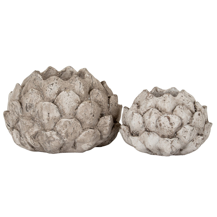 Large-Stone-Effect-Acorn-Tea-Light-Holder