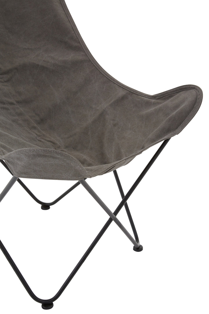 Papillon Grey Butterfly Chair