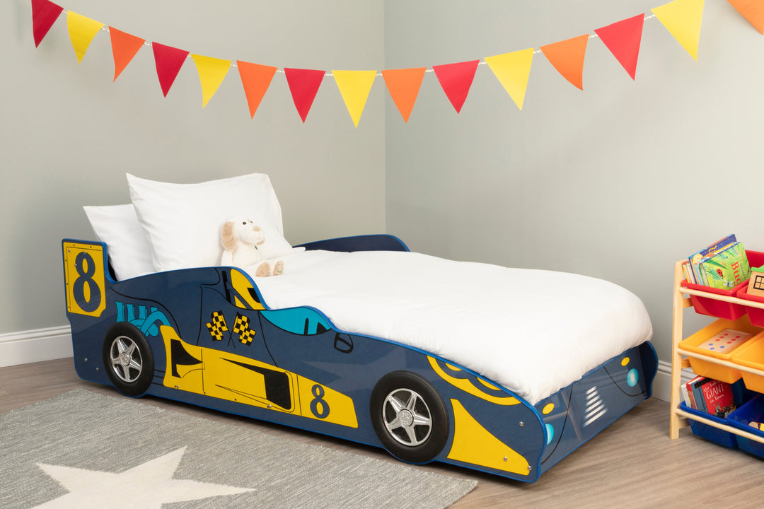 Kids Bed in Racing Car Design
