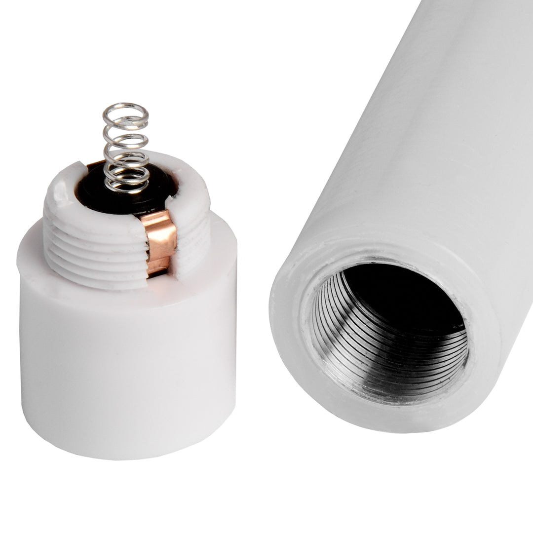 Candlelight, Simplified: Natural Glow White LED Dinner Candles (Set of 2)