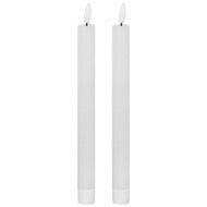 Premium White LED Dinner Candles – Luxe Collection (Set of 2)