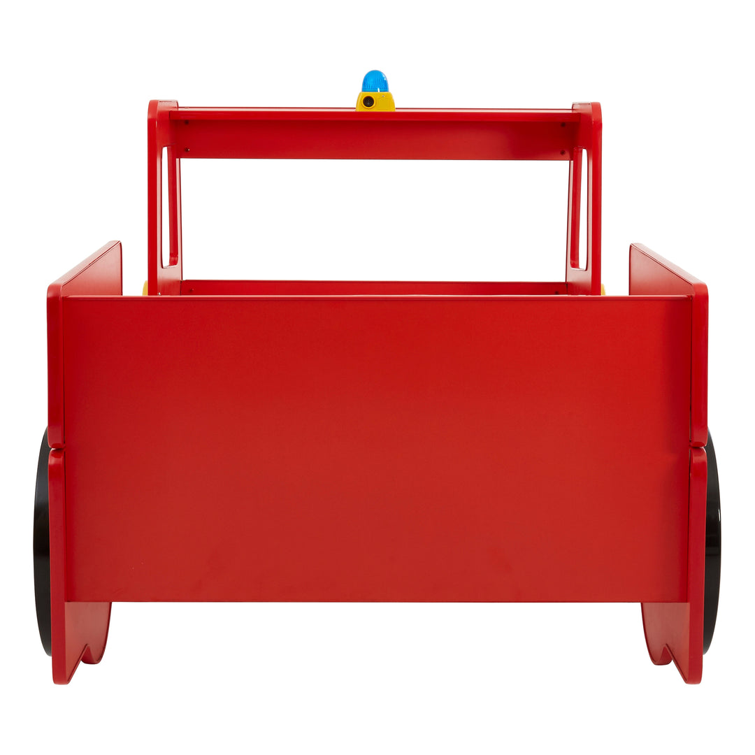 Kids Bed in Red Fire Engine Design