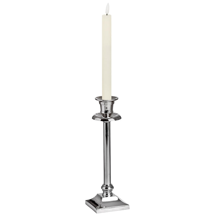 Elegant & Flameless: Natural Glow Ivory LED Dinner Candles (Set of 2)
