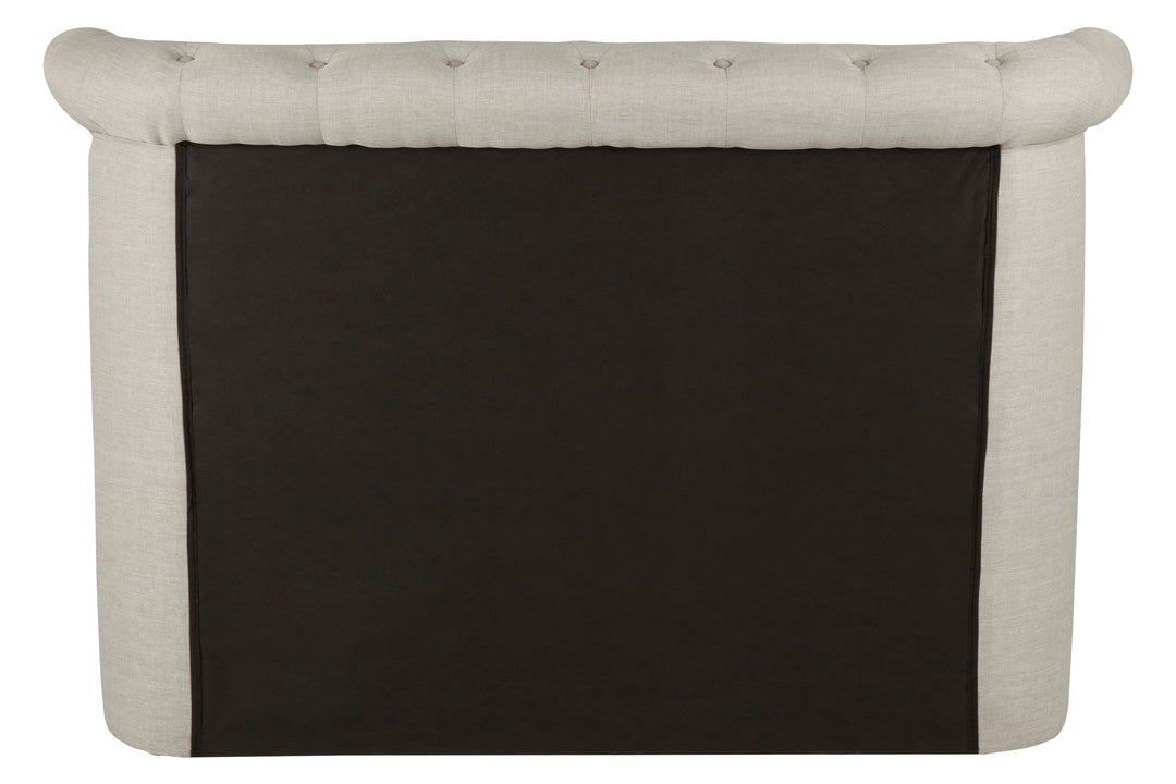 Edison Ottoman Double Bed in Light Grey Finish