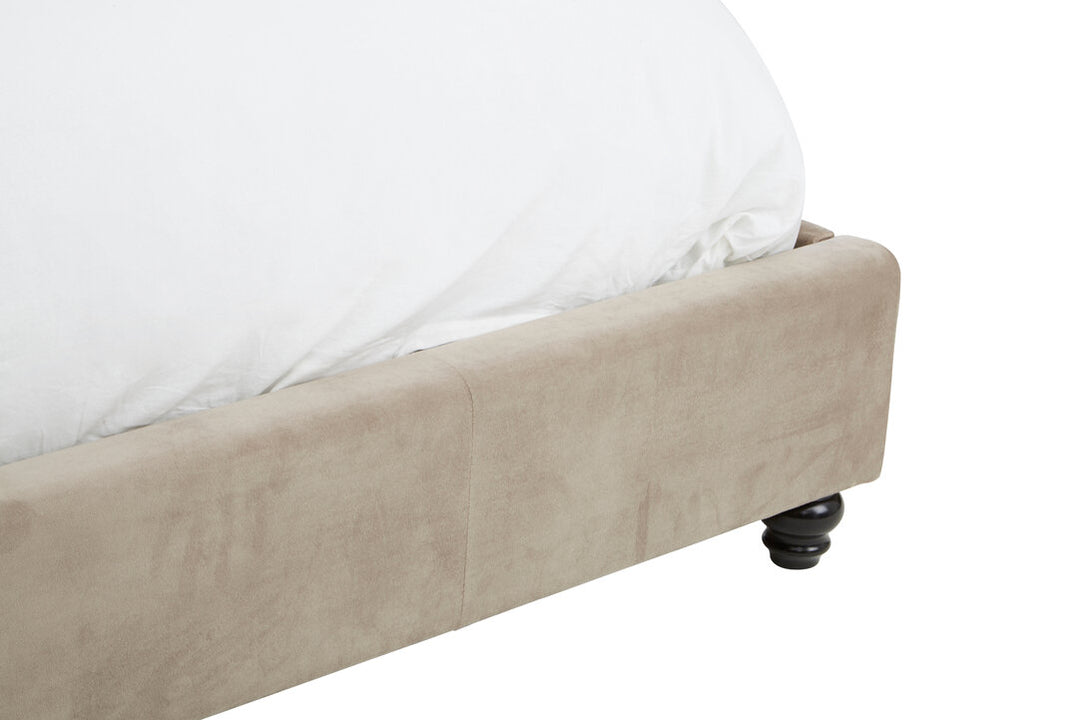 Rutherford Bed – Mink (King)