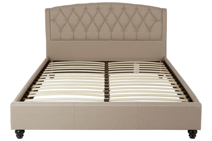 Josephine Beige King Bed