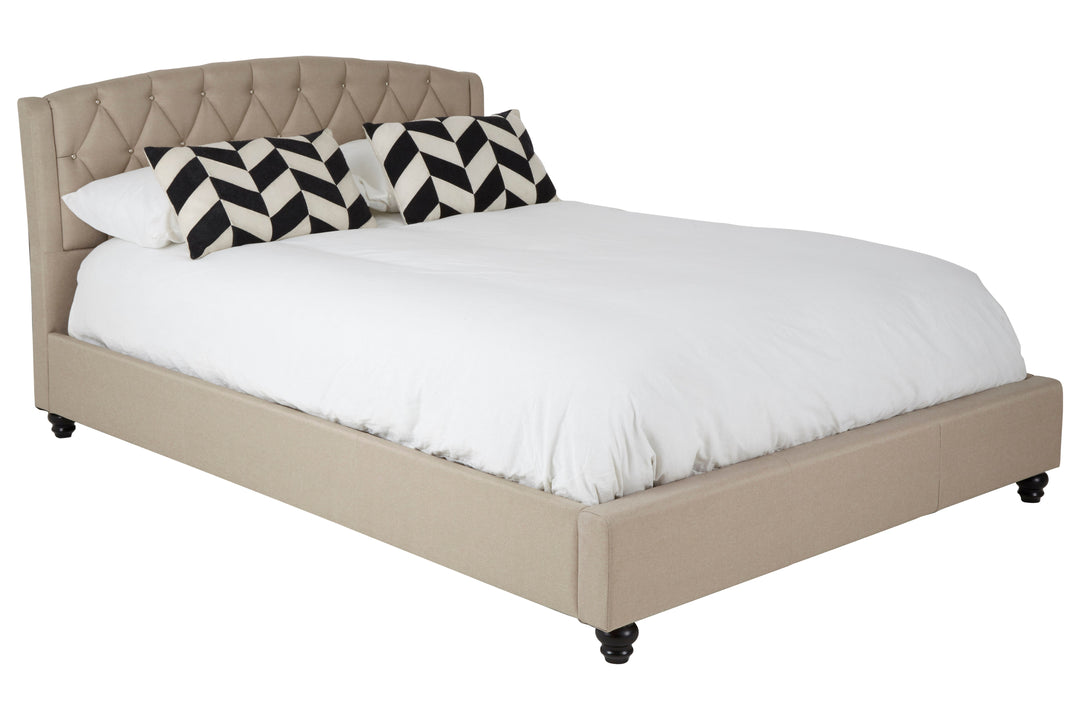 Josephine Beige King Bed