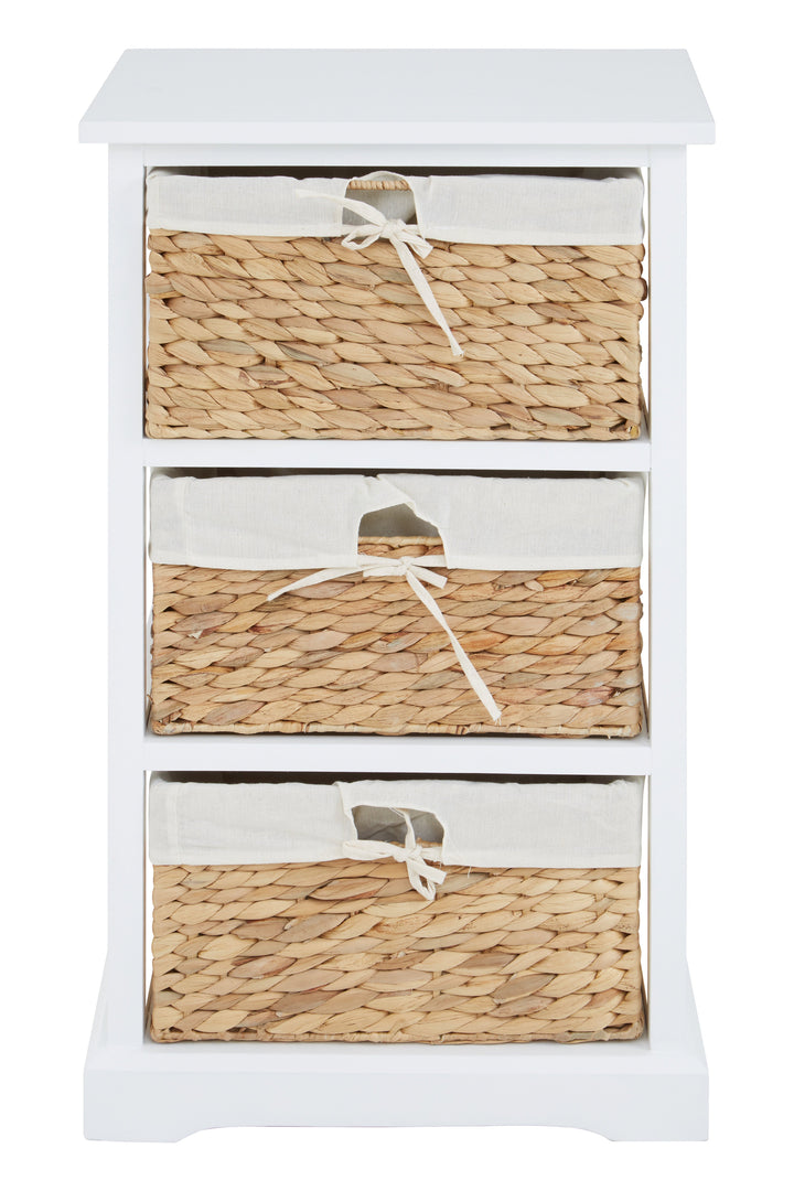 Ashby Chest with 3 Seagrass Drawers