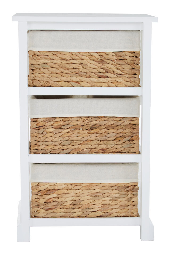 Oakmere Seagrass Chest – 3 Drawer
