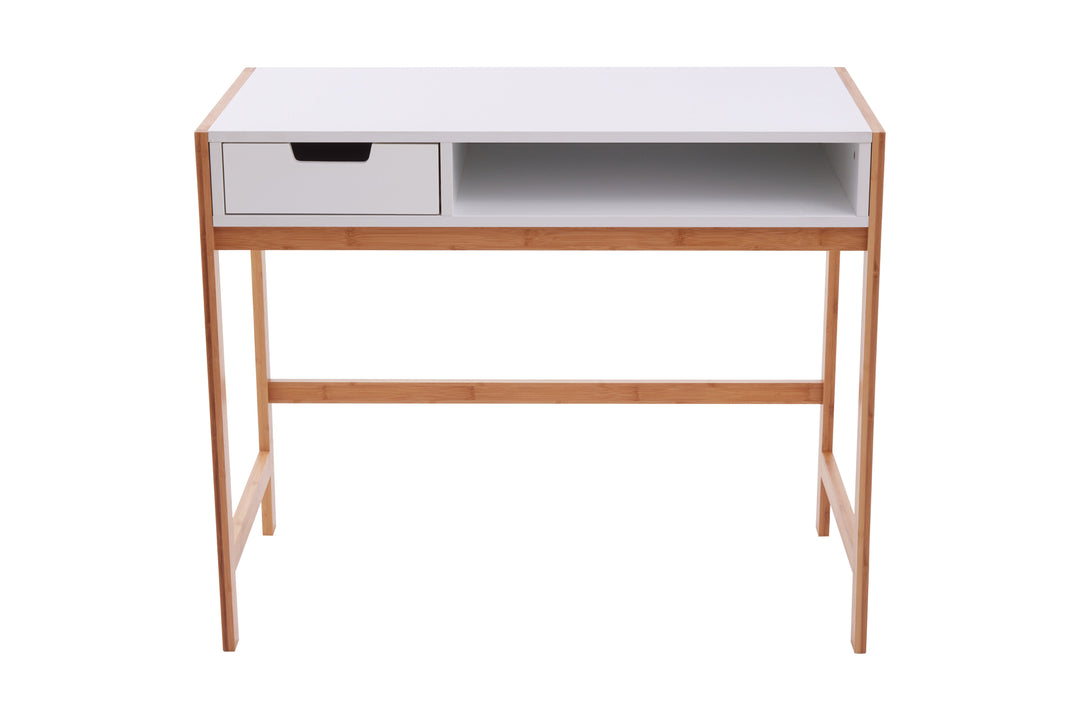 Rostok Modern Desk with Minimalist Frame