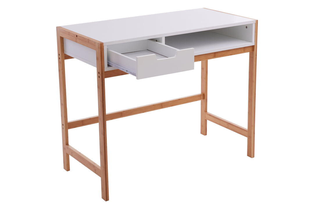 Rostok Modern Desk with Minimalist Frame