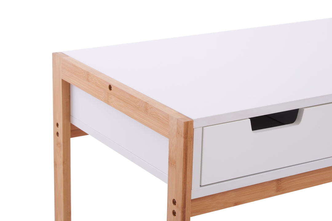 Rostok Modern Desk with Minimalist Frame
