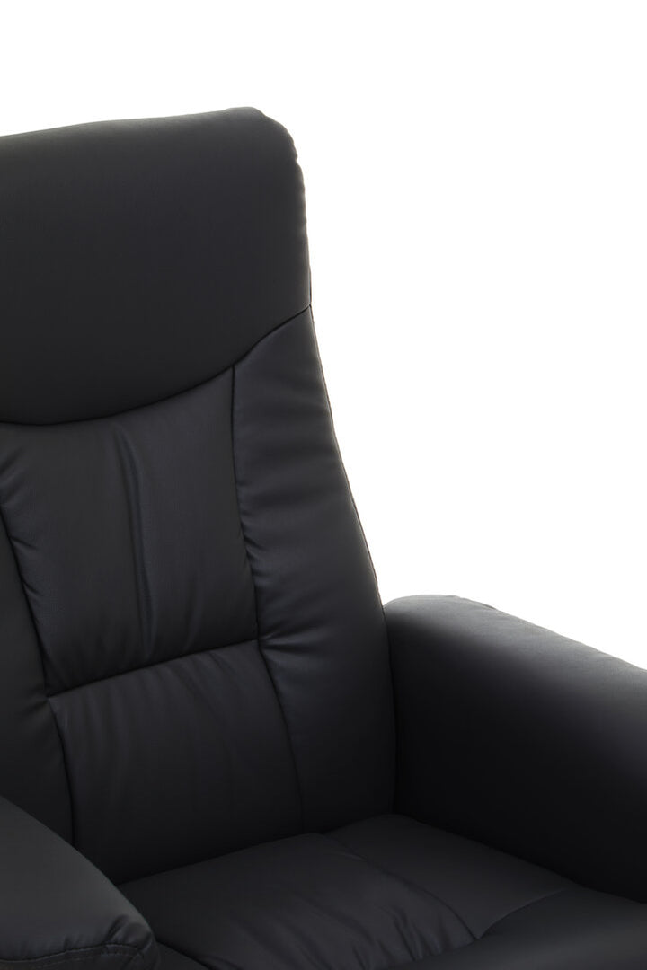 Verse Recliner – Black Leather Effect